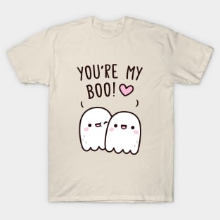 Cute Ghosts You Are My Boo Bestie Doodle T-Shirt